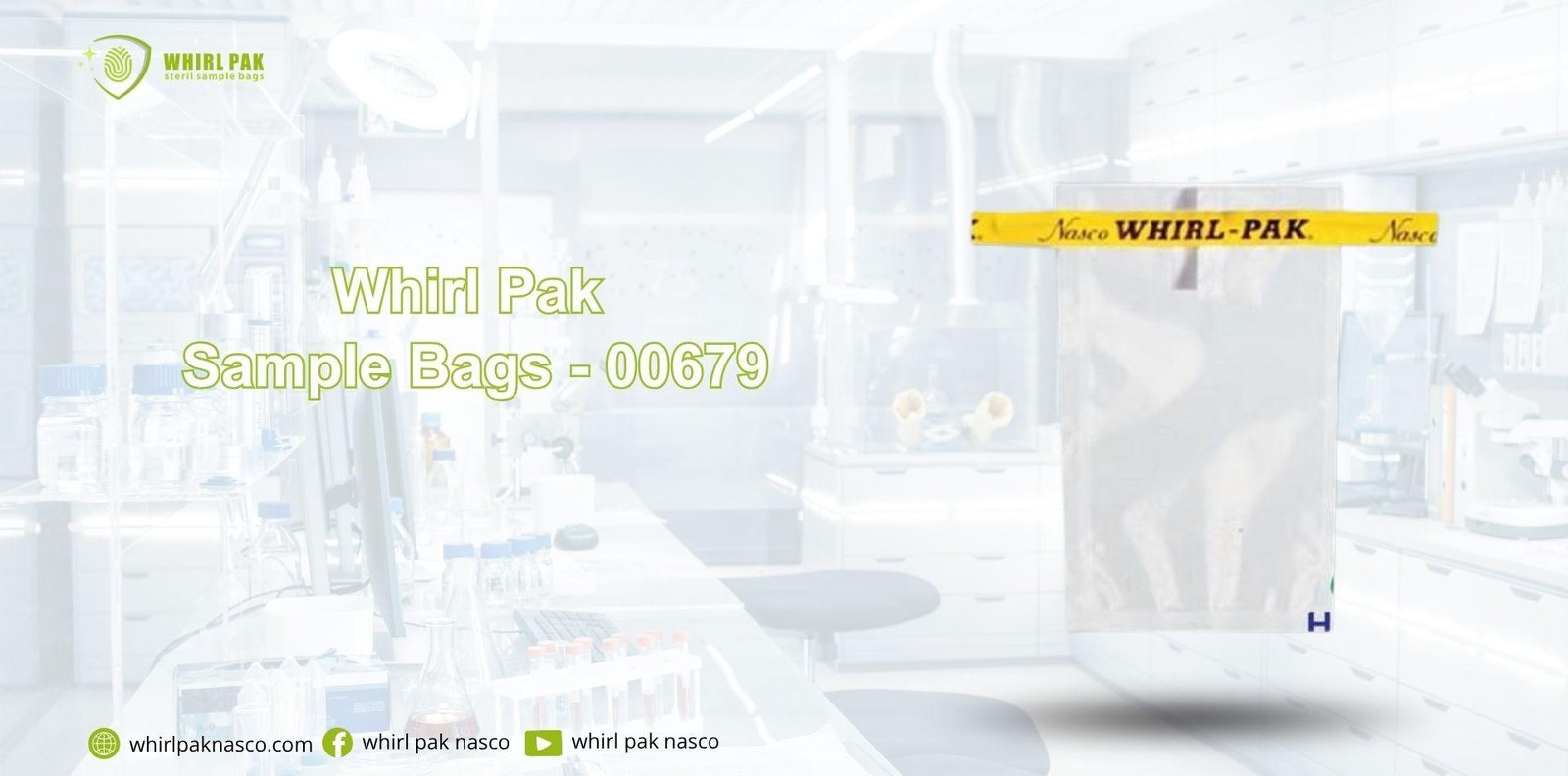Whirl Pak Sample Bags - B00679